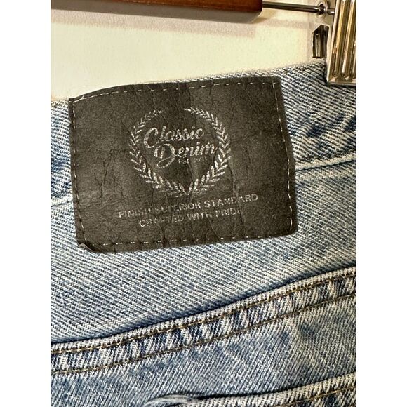 Faded Glory Men's Classic Straight Leg Denim Blue Jeans Size 30X30 - Picture 5 of 5